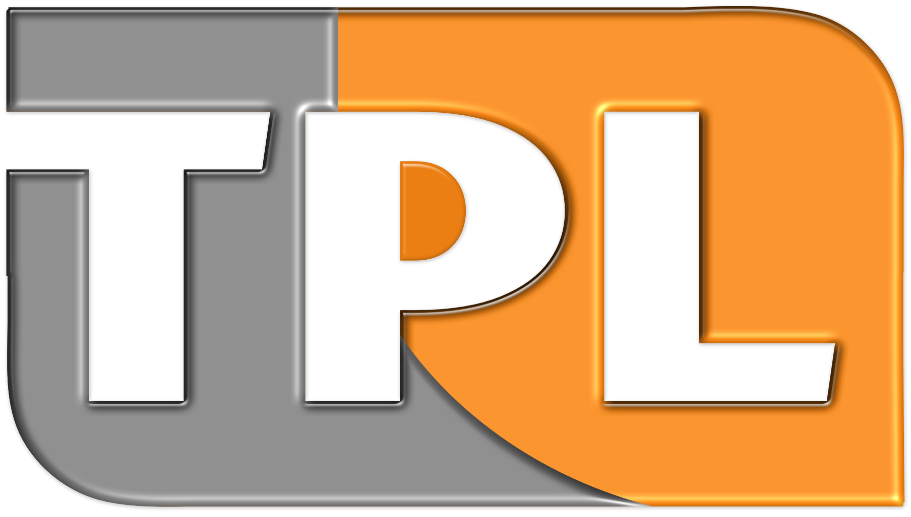 Twinplant Ltd company logo featuring the letters TPL in black, with a grey and orange background.